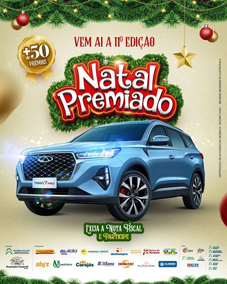Natal Premiado sorteia 51 pessoas no centro; veja ganhadores