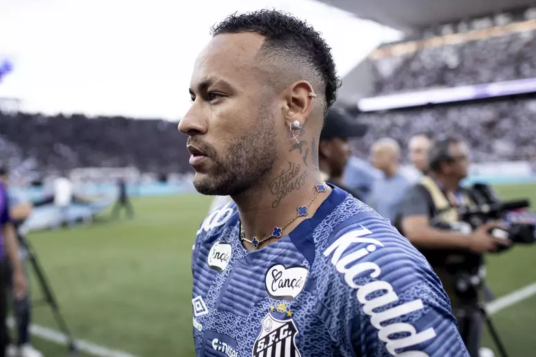 Neymar justifica ausência em jogo contra o Corinthians: 'Faz parte do futebol'