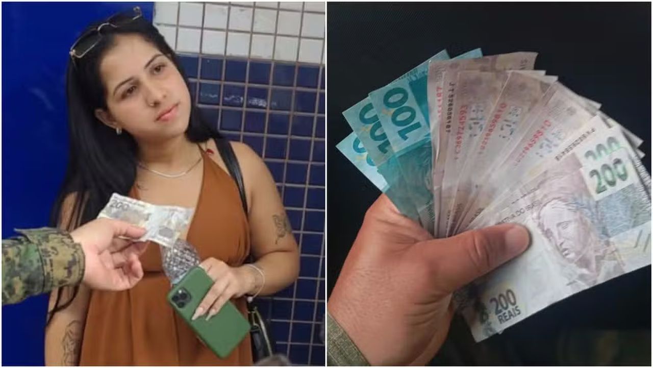 Alagoana é presa no interior do Ceará com R$ 2,1 mil em notas falsas