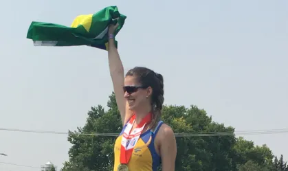 De cardiopata a triatleta: escritora é primeira transplantada em competição