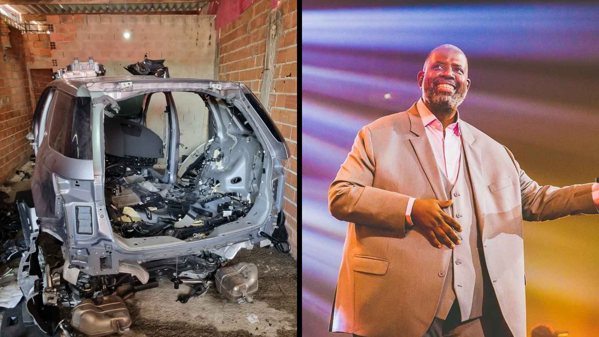 Carro de luxo de Péricles é achado desmontado na Zona Leste de São Paulo; veja fotos