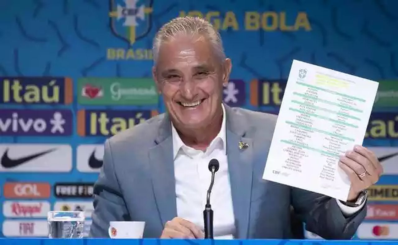 Tite anuncia os 26 convocados do Brasil para a Copa do Mundo do Catar