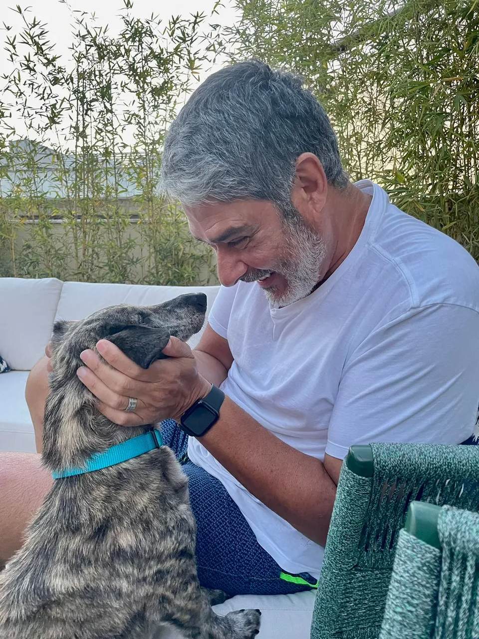 William Bonner fala sobre resgate de cachorro: