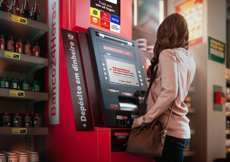 Expansão do Banco24Horas leva novo caixa eletrônico à Paripueira (AL)