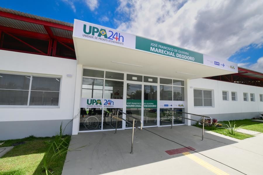 Investimento de 8 milhões. Paulo Dantas entrega nova UPA. Taperagua . Marechal Deodoro. Alagoas segue seu ciclo de desenvolvimento.
