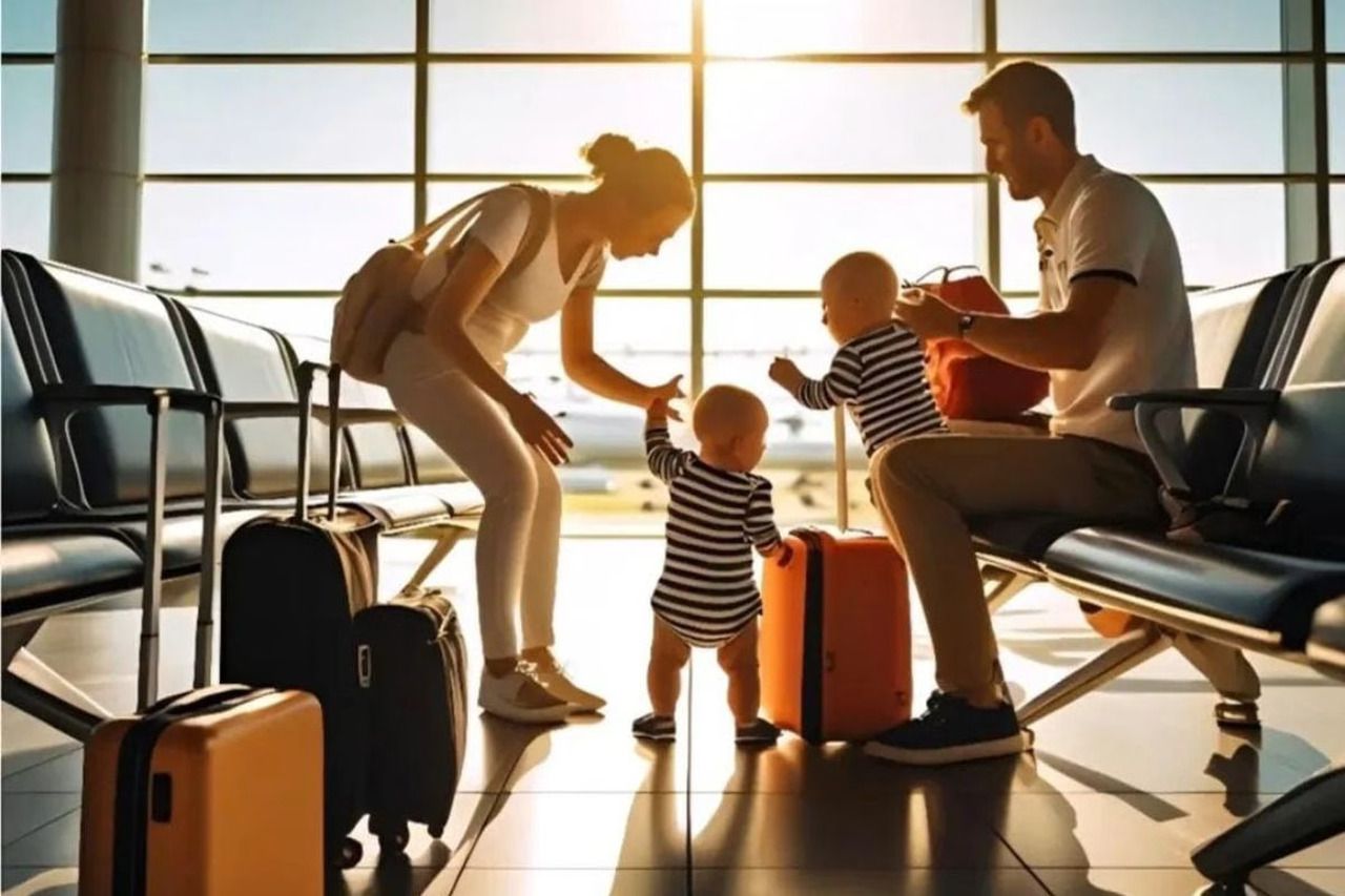 Viajar de avião com bebês: 7 regras e direitos que os pais precisam saber