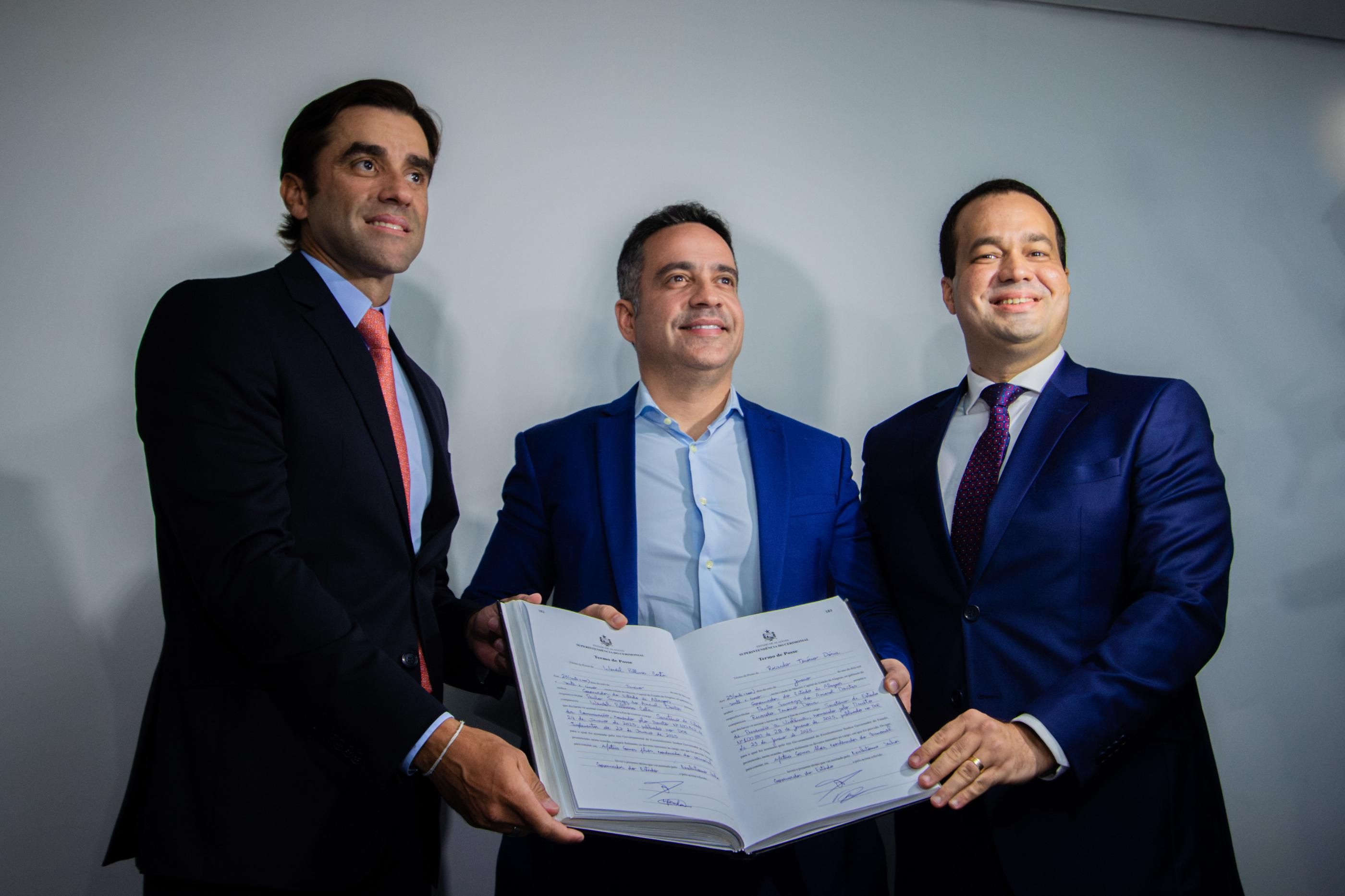 Wendel Palhares e Ricardo Dória tomam posse como secretários de Estado