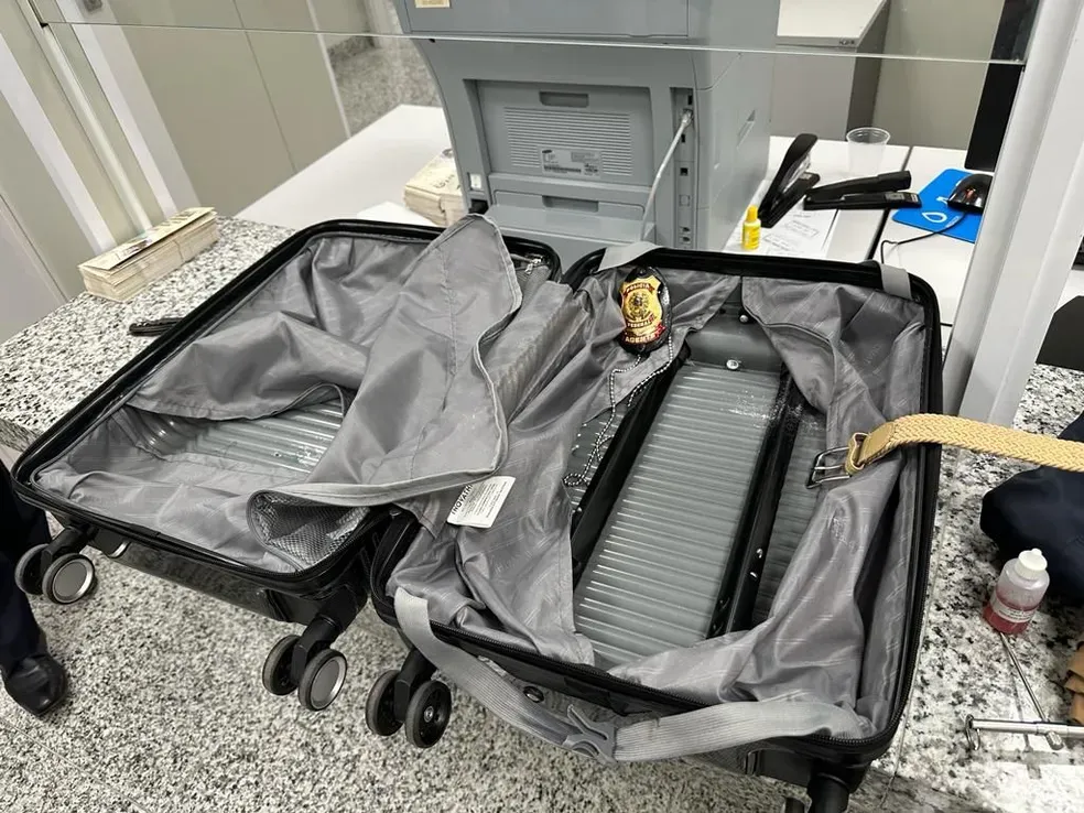 PF prende em aeroporto de AL homem que tentava embarcar para Portugal com 4 kg de cocaína