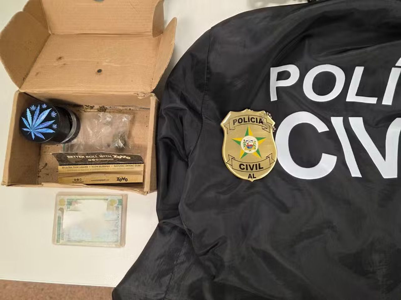 Homem é preso com maconha no aeroporto Zumbi dos Palmares, em AL