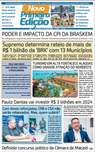 Edição Impressa - 01 de janeiro de 2024