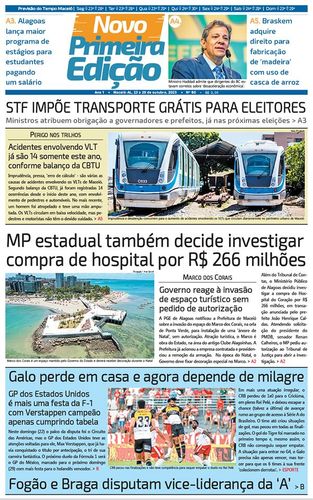 Novo Primeira Edição | 23 a 29 de outubro