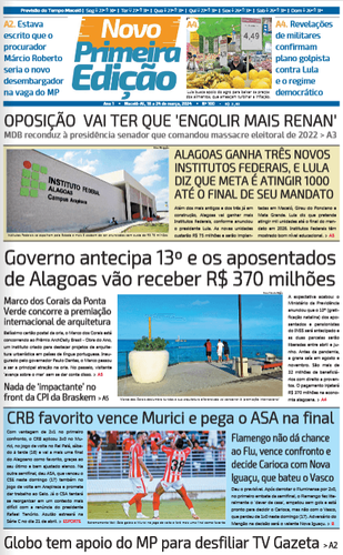 Novo Primeira Edição - 18 a 24 de março