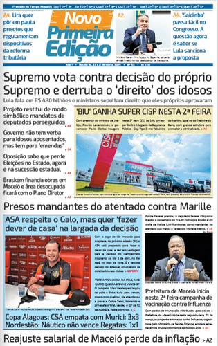 Edição impressa de 25 a 31 de março