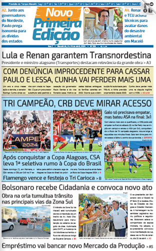 Edição impressa de 08 a 14 de abril