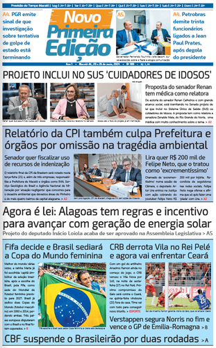 Edição impressa de 20 a 26 de maio