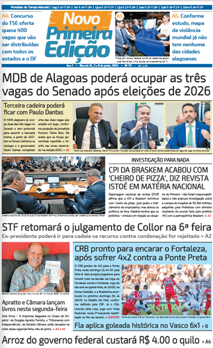 Edição impressa de 03 a 09 de junho