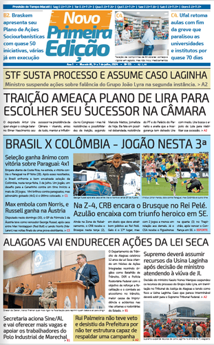 Edição impressa de 01 a 07 de julho