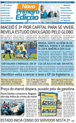 Edição Impressa de 08 a 14 de julho