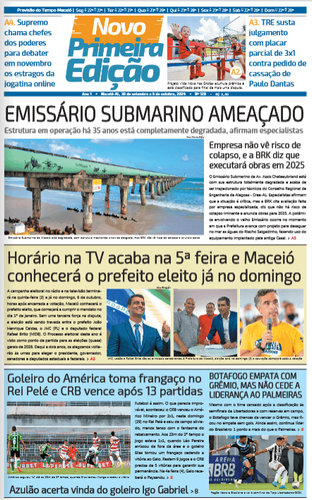 Edição impressa de 30 de setembro a 06 de outubro
