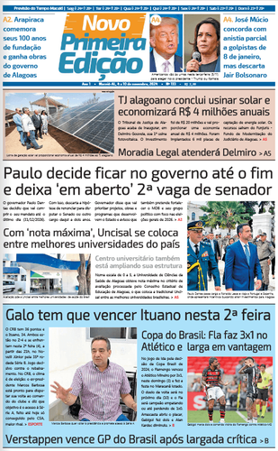 Edição impressa - 04 a 10 de novembro