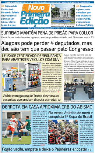 Edição impressa de 11 a 17 de novembro