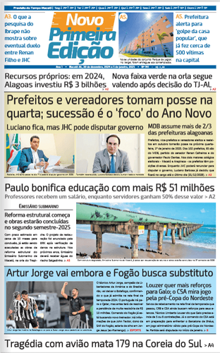Edição impressa 30 de dezembro a 05 de janeiro