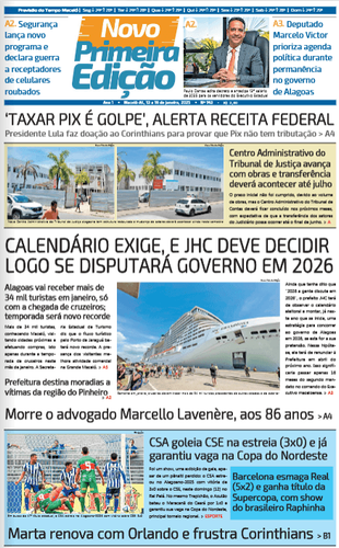 Edição impressa de 13 a 20 de janeiro