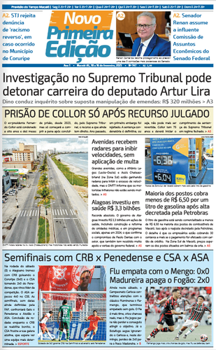 Edição impressa de 10 a 16 de fevereiro