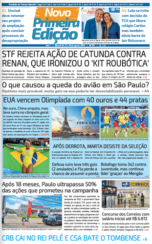 Edição impressa de 12 a 18 de agosto de 2024