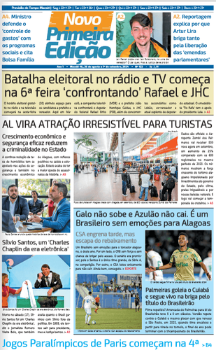 Edição impressa de 26 de agosto a 01 de setembro